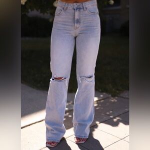 NWT Vintage Flare Stretch Denim Jeans